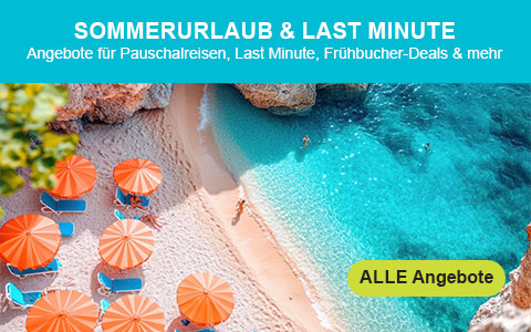 Kurztrips & Pauschalreisen zum Top-Preis Kurztrips & Pauschalreisen zum Top-Preis