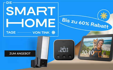 Mach dein Zuhause fit: Mit smarten Produkten bei tink