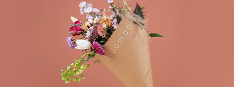 bloomon Abo Gutschein: 40% auf die ersten 2 Bouquets + GRATIS Glasvase