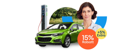 Da-Direkt Gutschein: E-Auto Verischerung mit 15% Rabatt + 5% Extra