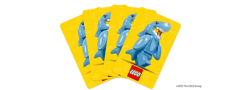 LEGO® Gutscheinkarten: Jetzt mit einem Gutschein ab 10€ Freunde verschenken!