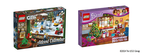 LEGO Adventskalender ab nur 16,99€ erwerben