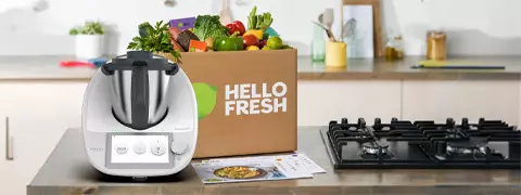 HelloFresh Code für Thermomix®: Sichere dir bis zu 38% Preisnachlass auf 8 Kochboxen