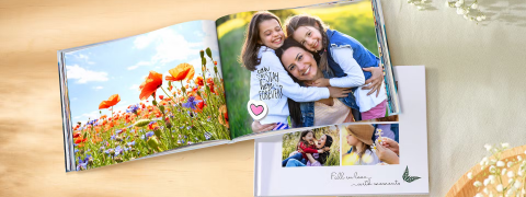 Jetzt 12% Rabatt bei Pixum auf Fotobücher & -geschenke zum Muttertag!