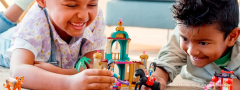 LEGO Angebote: Spare 40% auf das LEGO® Disney Sets mit Jasmin und Mulan