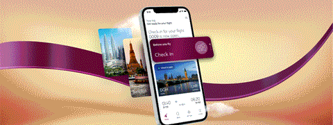 Sichere dir bis zu 10% Rabattcode für die Qatar Airways App