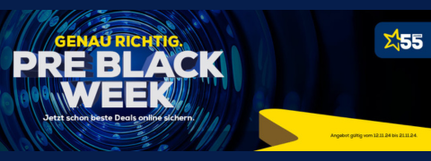 EURONICS Pre Black-Week: Bis zu 45% Ermäßigung auf Angebote