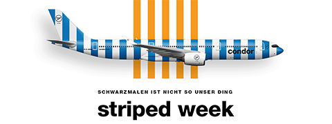 Condor Striped Week: Flüge schon ab 62,99€