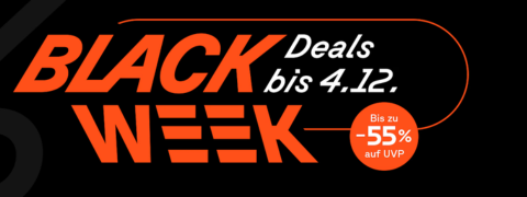 Black Week Deal bei cyberport: Technik bis zu 55% günstiger