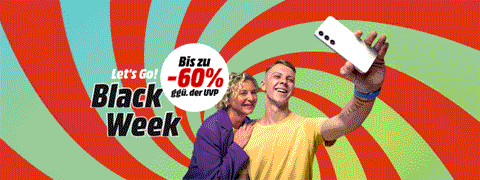 Black Week bei SATURN mit maximal 60% Preisnachlass