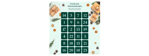 DocMorris Adventskalender - täglich Angebote sichern