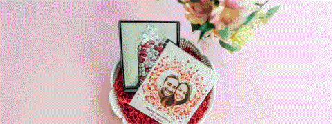 Individuelle M&Ms zum Valentinstag verschenken
