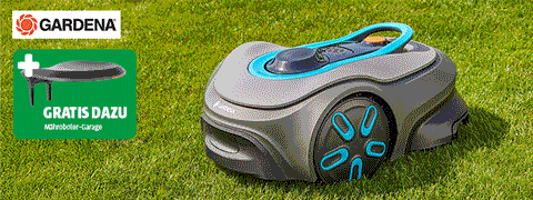 GARDENA SILENO Mähroboter kaufen & kostenlose Garage im Wert von 199,99€ erhalten
