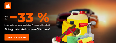 AUTODOC Autopflege mit bis zu 33% Rabatt mehr Glanz