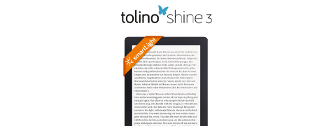 Jetzt 20€ beim Kauf des Tolino Shine 3 sparen!